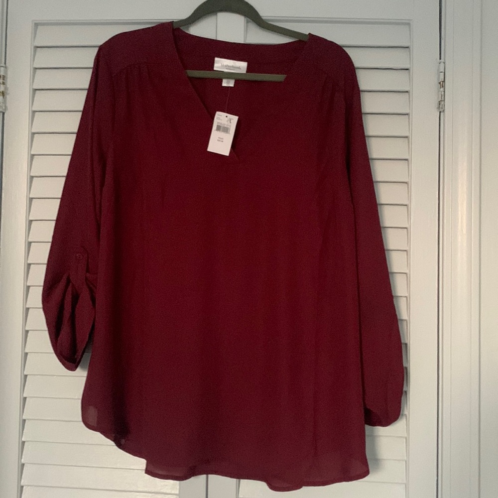 NWT Motherhood Maternity Blouse